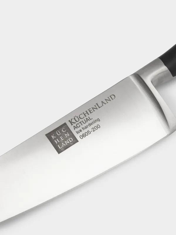 Нож поварской, 20 см, сталь/пластик, Actual, image-3