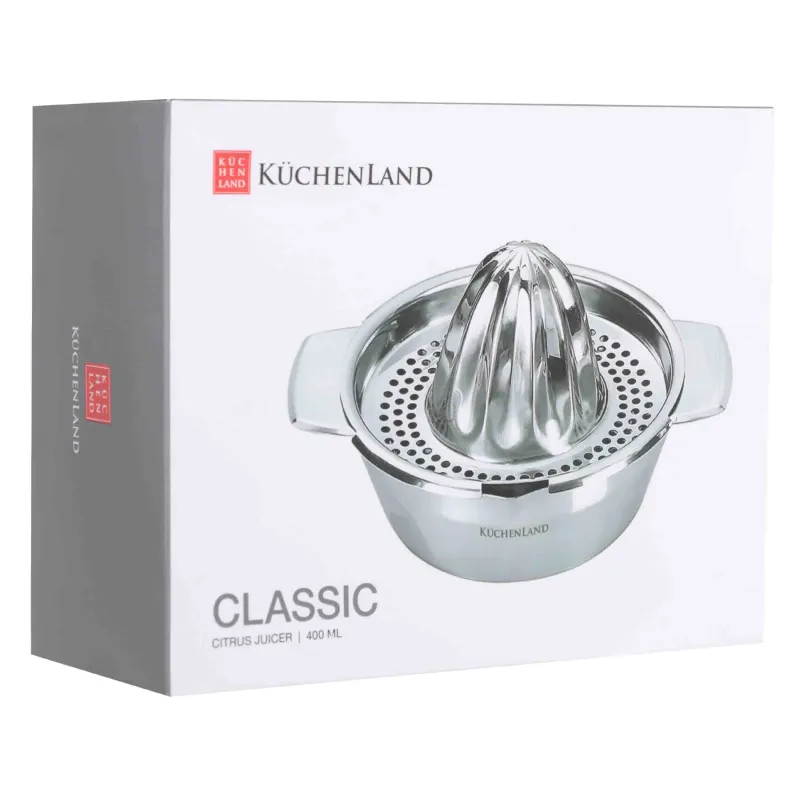 Соковыжималка для цитрусовых, 400 мл, сталь, Classic, image-2