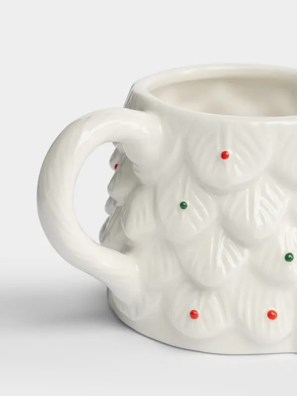 Кружка, 400 мл, Ель, Christmas ivory, image-3