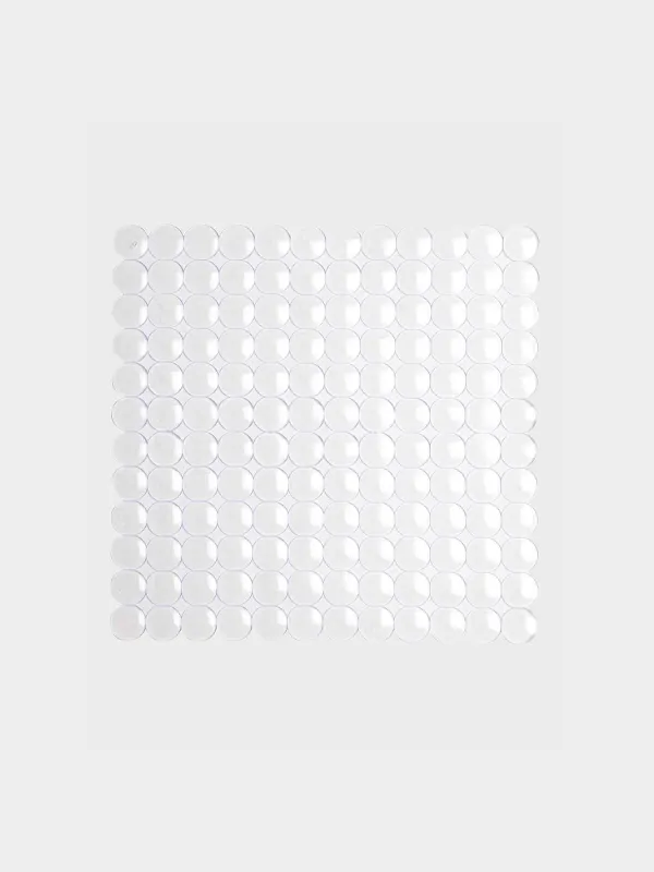 Коврик для кухонной раковины, 28х28 см, ПВХ, квадратный, Extra-light