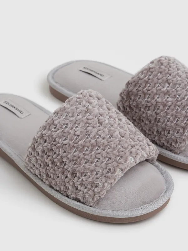 Тапочки женские, Chenille, image-2