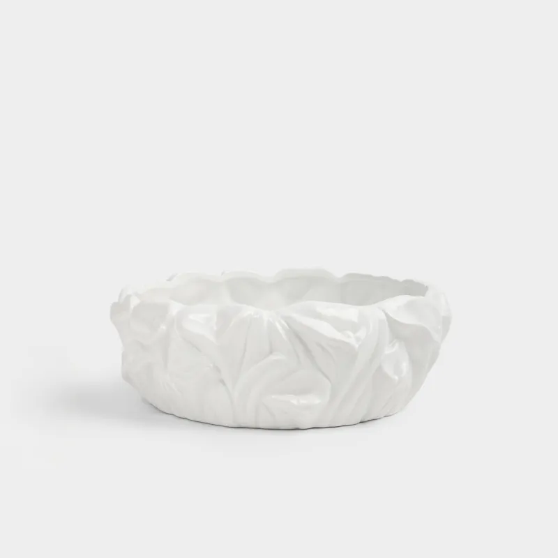 Ваза для фруктов, 24х9 см, Каллы, Calla white