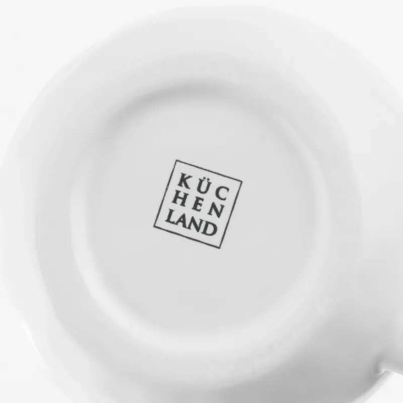 Пара чайная, 1 перс, 2 пр, 460 мл, керамика D, белая, Pause, Crumple font, image-3