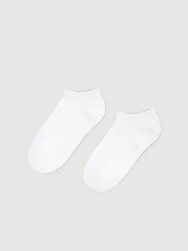 Носки женские, белые, Basic, image-0