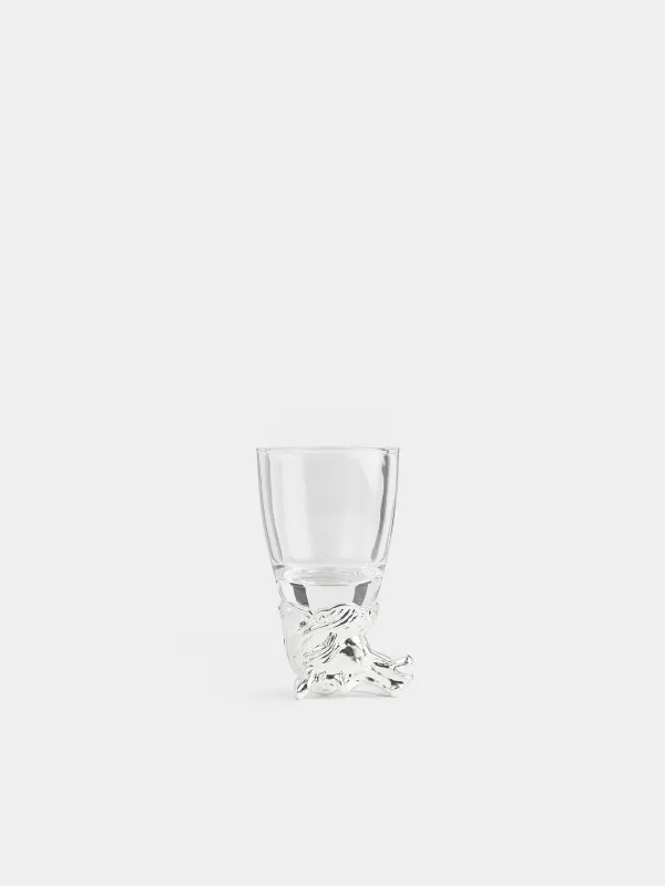 Стопка для водки, 4 шт, в кожаном кейсе, Бык и лошадь, Bar, image-1