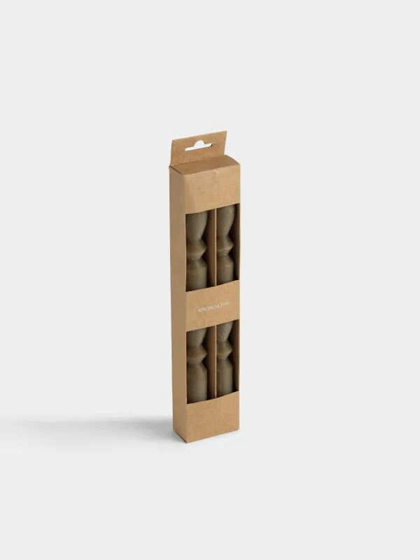 Свеча, 25 см, 2 шт, тонкая, Shape candle, image-4
