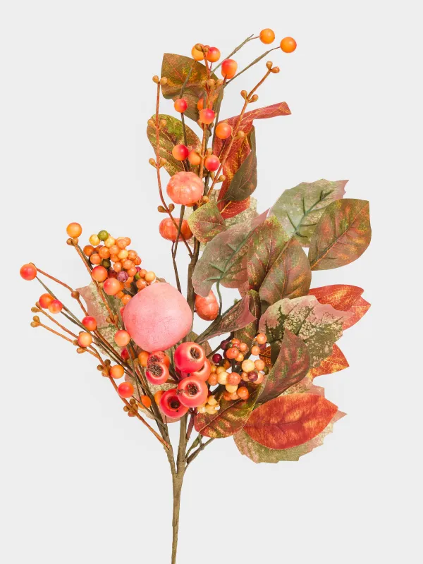 Ветка декоративная, 63 см, Осенний урожай, Forest symphony decor, image-1