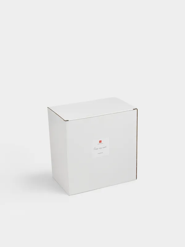 Ваза для цветов, 20х20 см, декоративная, с ручкой, Сумка, Crumple, image-5