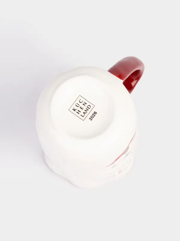 Кружка, 580 мл, керамика, Лошадка, Christmas tree, image-4