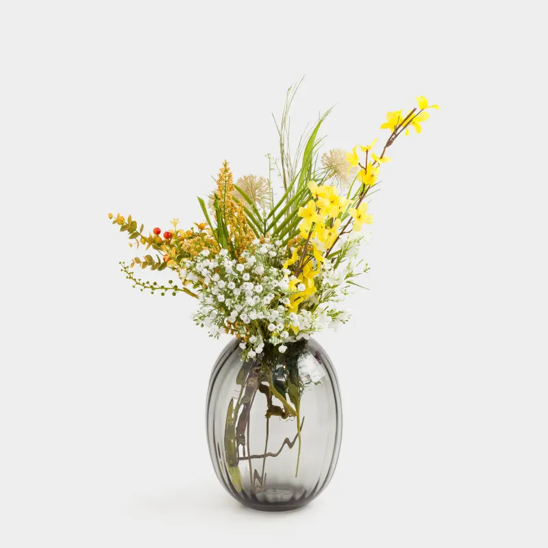 Ваза для цветов, 24 см, с градиентом, Ledge gradient, image-5