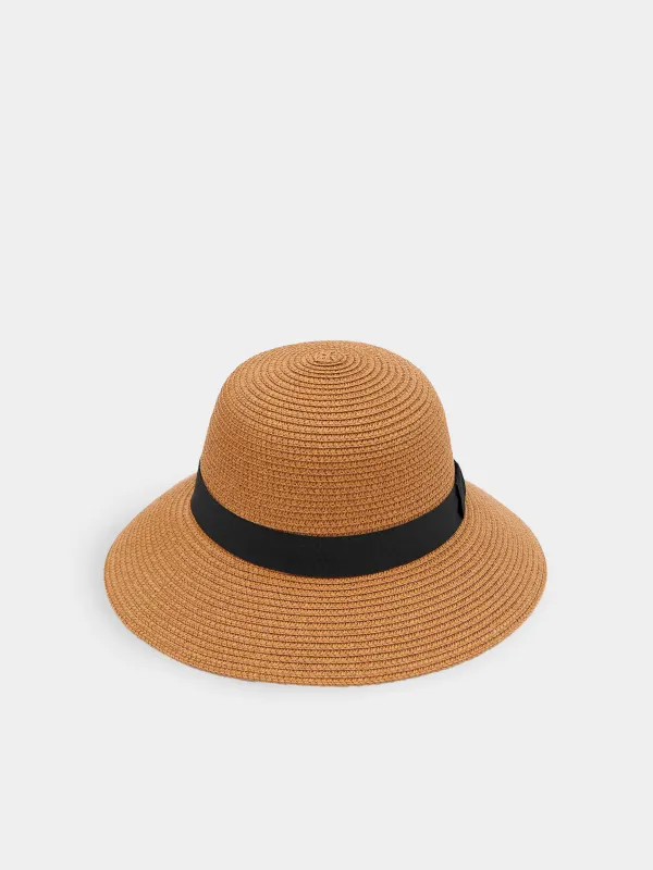 Шляпа, 57 см, единый размер, целлюлоза/полиэстер, песочная, Banjo, image-0