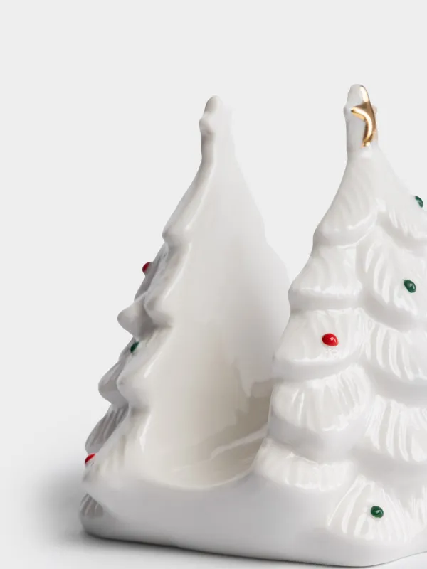 Салфетница, 10 см, Ель, Christmas ivory, image-1