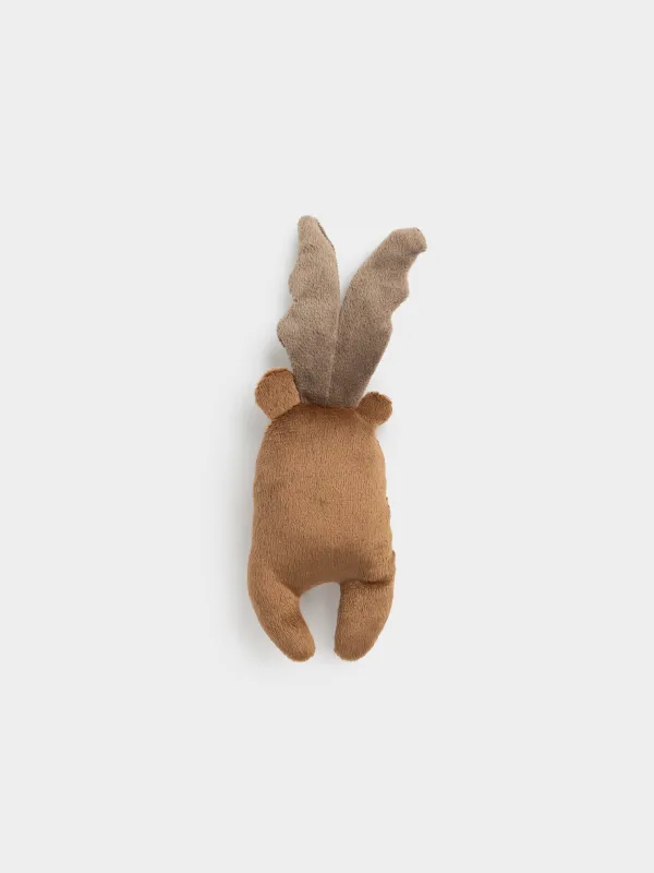 Игрушка для собак, с пищалкой, коричневая, Frisky pet, image-2