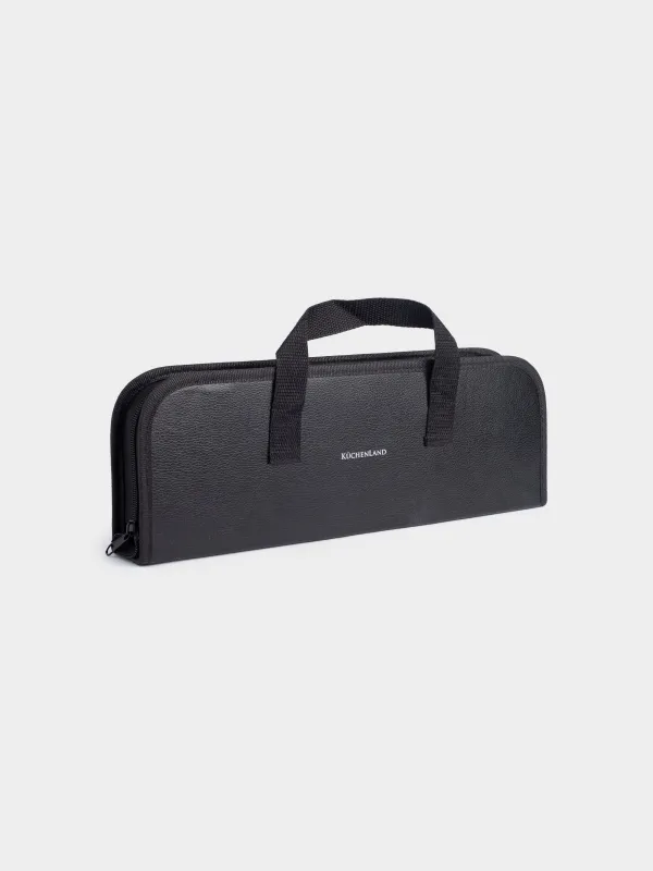 Набор для барбекю, 4 пр, в кожаном кейсе, сталь/дерево/экокожа, BBQ, image-9