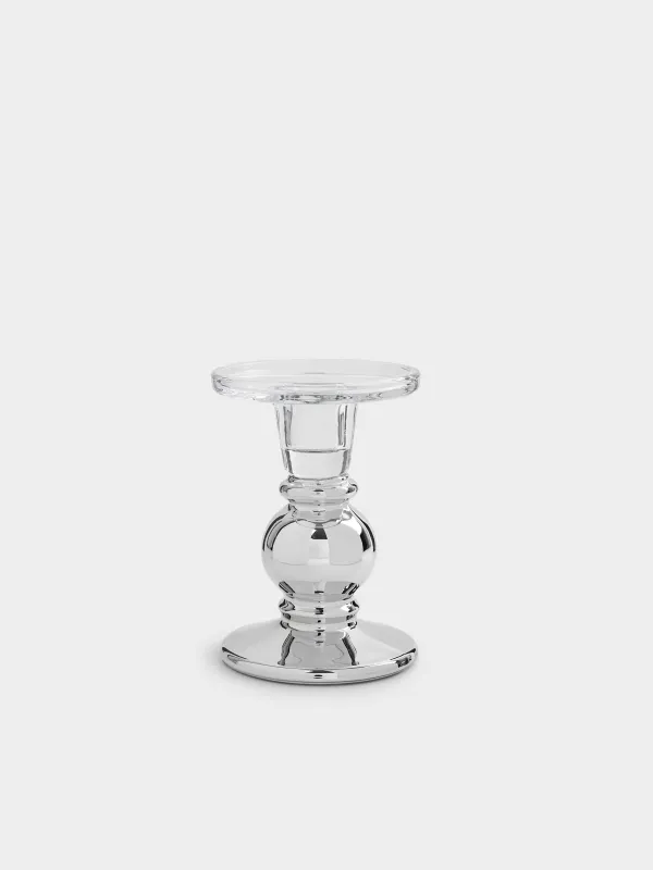 Подсвечник, 13 см, для одной свечи, Clear color, image-0