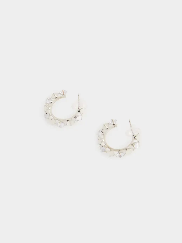 Серьги-пусеты, 2 шт, Кристаллы, Jewelry crystal, image-2