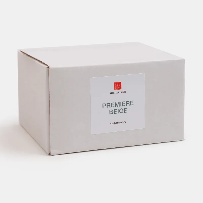 Шкатулка для украшений, 12х12 см, с зеркалом, искусственная кожа/МДФ, бежевая, Premiere small, image-8