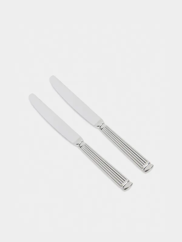 Нож столовый, 2 шт, сталь, Полосы, Manresa, image-1