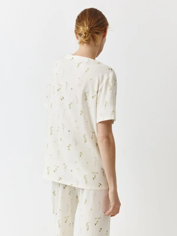 Рубашка женская, с коротким рукавом, Amina, image-3