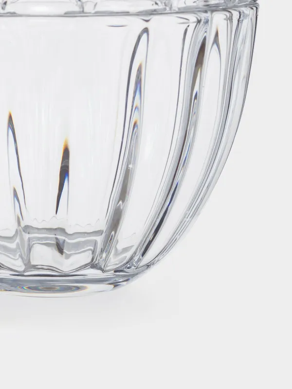 Емкость для хранения, 11х15 см, 320 мл, с кисточкой, стекло Р/металл, Желудь, Clear pattern, image-2