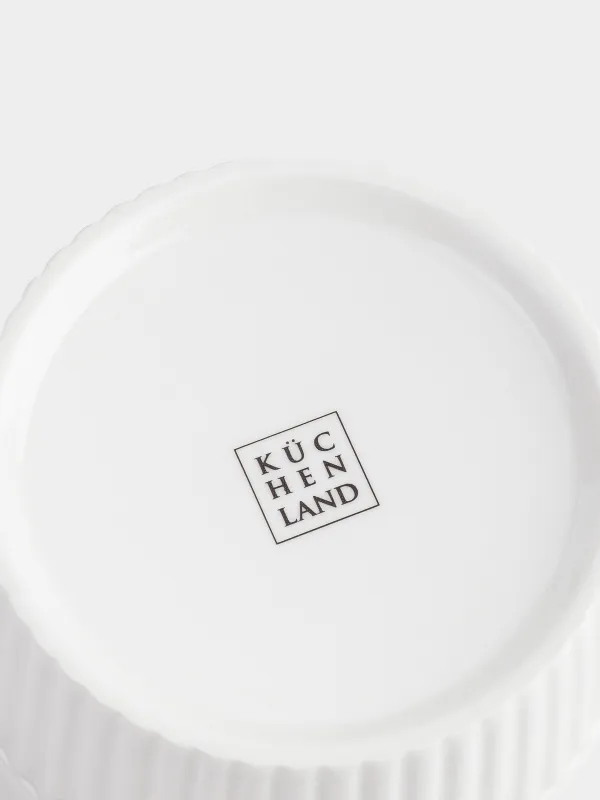 Кокотница, 10 см, 260 мл, фарфор N, белая, Рамекин, Estetic, image-4