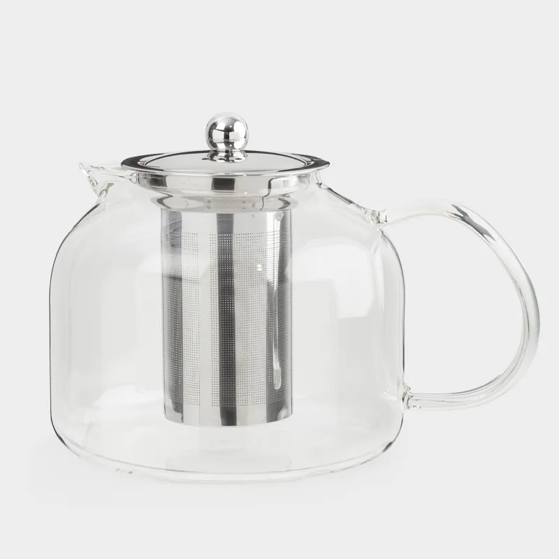Чайник заварочный, 1,3 л, стекло Б/сталь, Macchiato