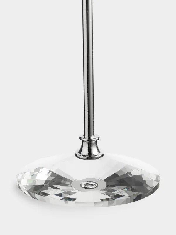 Подсвечник, 24 см, для тонкой свечи, Lux crystal, image-1