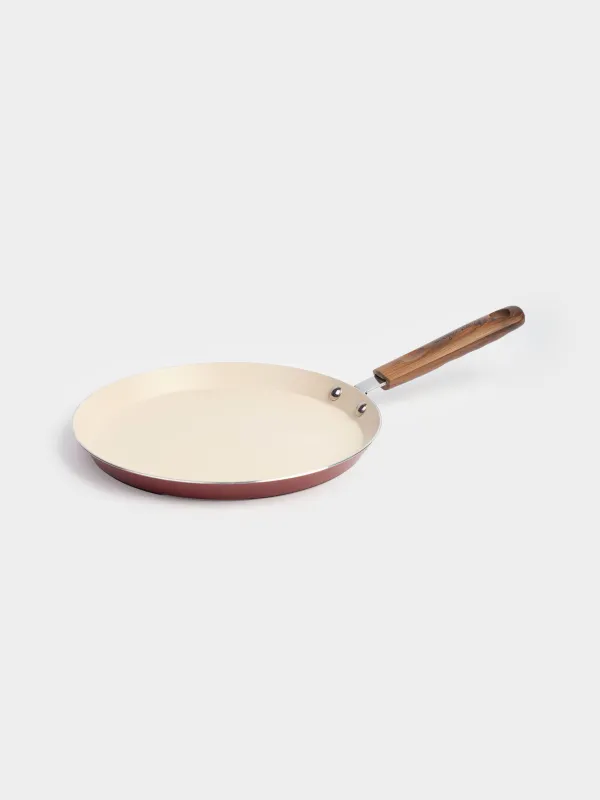 Сковорода блинная, 22 см, металл/пластик, Christmas tree, image-2