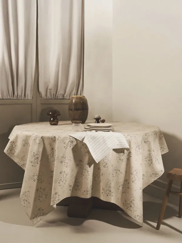 Полотенце кухонное, 40х60 см, 3 шт, хлопок, бежевое/коричневое, Полосы, Stripes kitchen, image-7