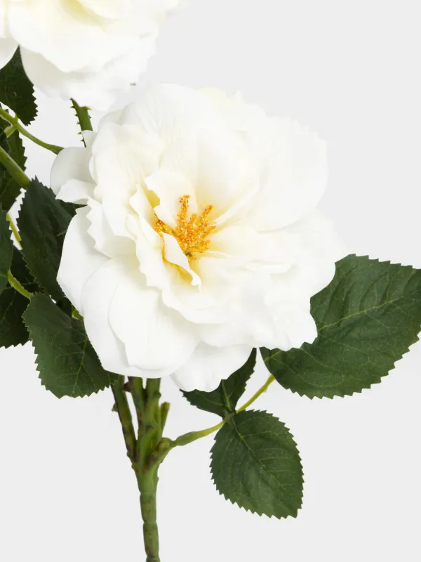 Ветка декоративная, 70 см, Белая роза, Flower garden, image-2