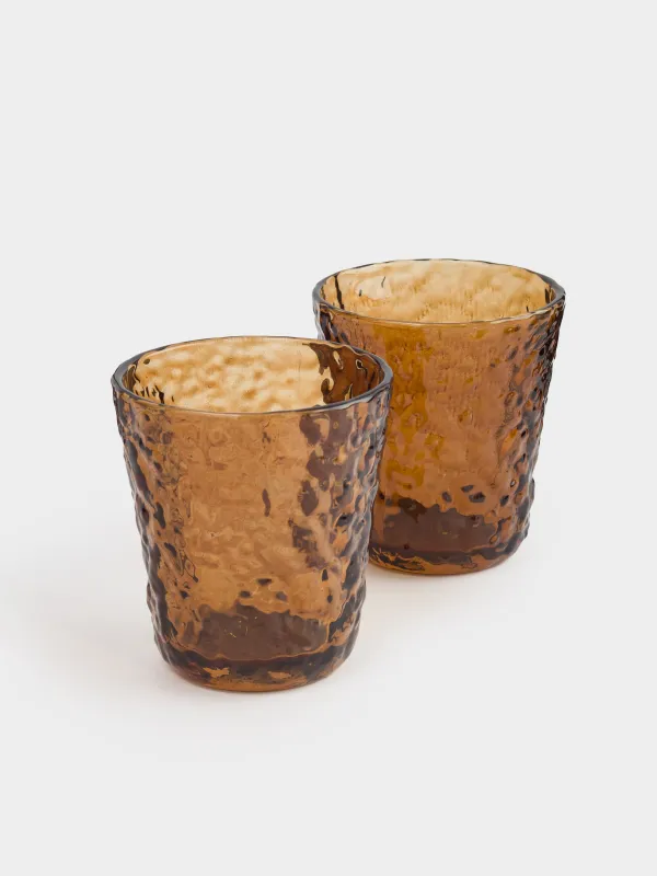 Стакан, 10 см, 280 мл, 2 шт, стекло Р, коричневый, Frozen, image-2