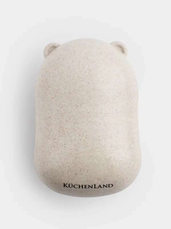 Расческа массажная для волос, 9х6 см, дорожная, растительное волокно/пластик, Travel color, image-3