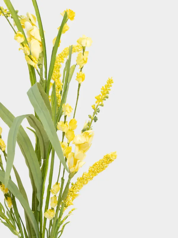 Ветка декоративная, 86 см, пластик/полиэстер, Желтый люпин, Flower garden, image-3