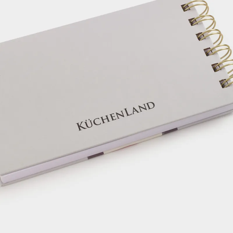 Блокнот для записей, 9х16 см, 100 л, на кольцах, картон, Кот в шарфе, Cat, image-5