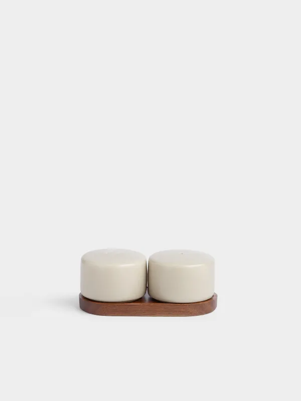 Набор для соли и перца, на подставке, Ceramo noble, image-0