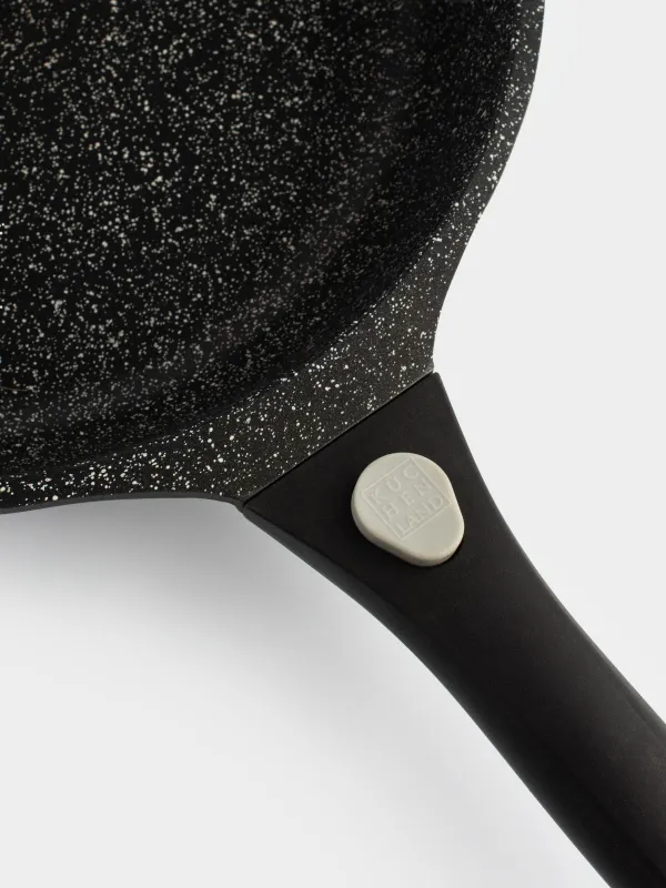 Сковорода, 28 см, съемная ручка, с покрытием, алюминий, Solution 2, image-5