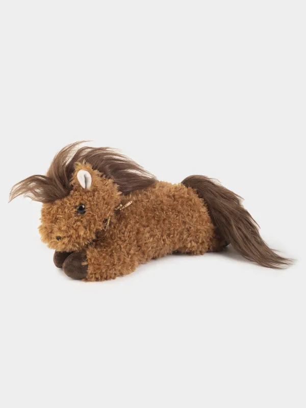Игрушка, 30 см, мягкая, полиэстер, коричневая, Лошадь, Horse cute, image-0