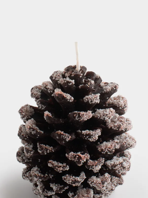 Свеча, 8х9 см, Шишка, Winter delice, image-1