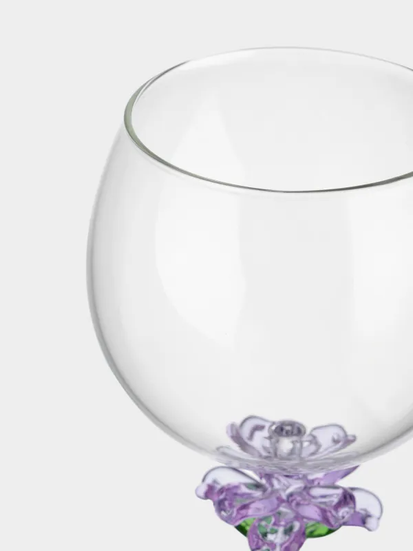 Бокал для вина, 450 мл, стекло, Цветок, Shape, image-3
