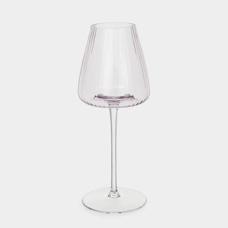 Бокал для красного вина, 480 мл, 2 шт, кристальное стекло, лиловый/розовый, Sorento R color, image-2