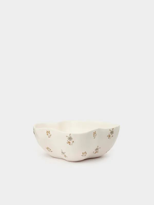 Салатник, 21х8 см, Винтажные цветы, La flore, image-0