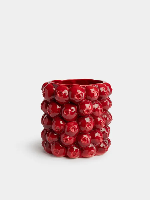 Ваза для цветов, 20 см, декоративная, Гранаты, Pomegranate, image-0