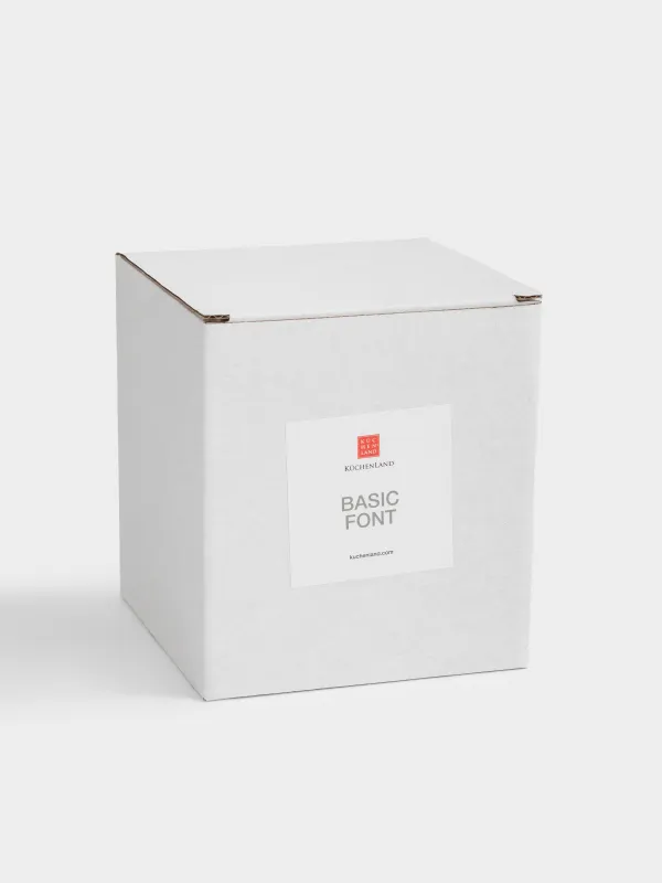 Контейнер для ватных дисков/палочек, 10х13 см, с крышкой, пластик, Basic font, image-3