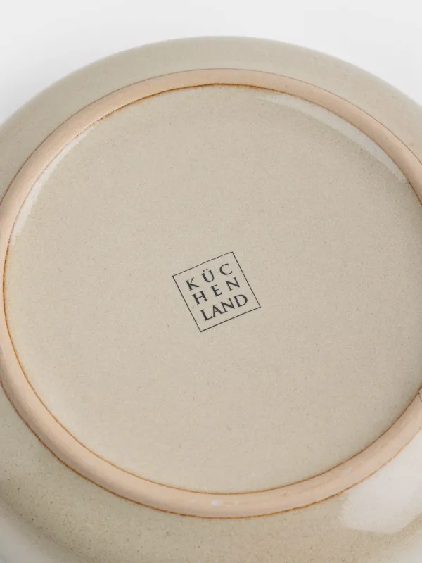 Сервиз обеденный, 6 перс, 18 пр, керамика R, бежевый, Velir, image-6