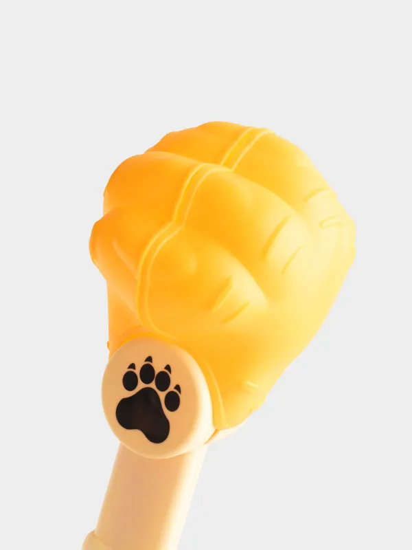 Игрушка для песка, 31 см, пластик, желтая, Лапка тигра, Sunny, image-3