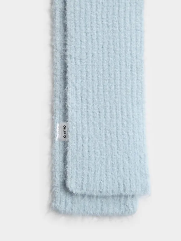 Шапка-ушанка из смесового трикотажа с добавлением шерсти Knitting fuzz, image-1