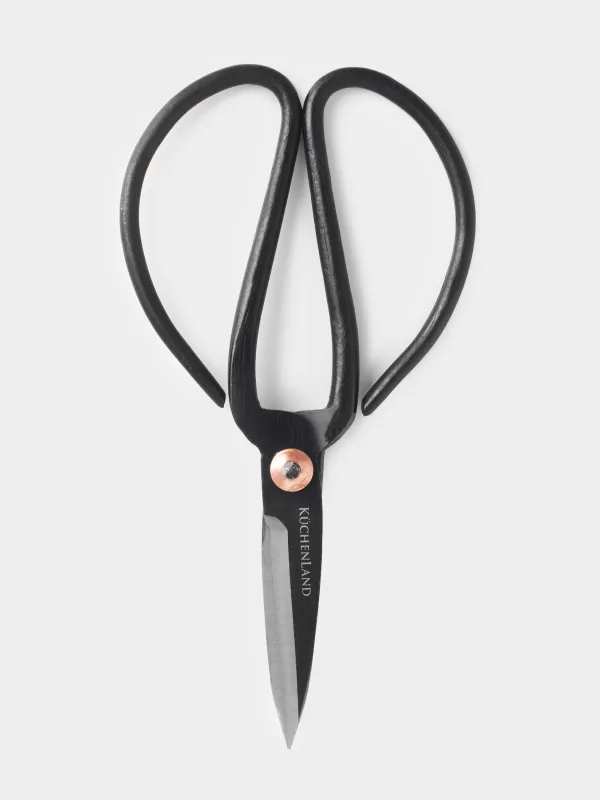 Ножницы садовые, 17 см, металл, черные, Gardening, image-0