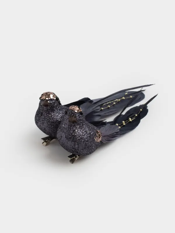 Украшение декоративное, 16 см, 2 шт, на клипсе, Birds NY, image-0