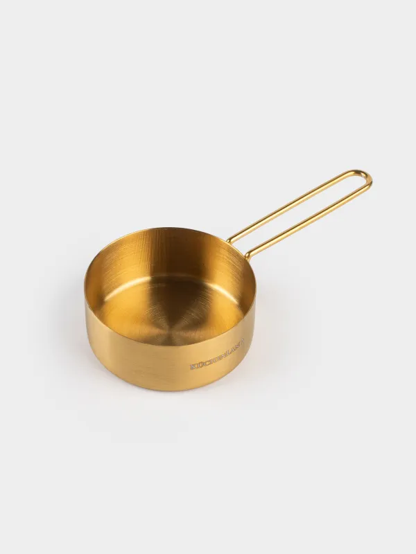 Ложка мерная, 100 мл, сталь, золотистая, Device gold, image-3