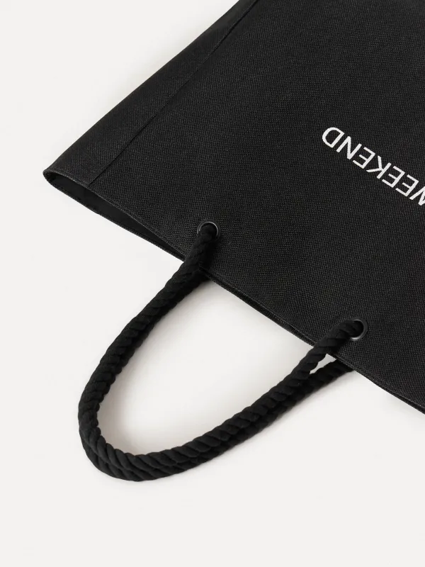 Сумка женская, 44х35 см, полиэстер, черная, Weekend, Coast, image-3